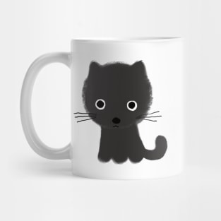 Grey Kitty Mug